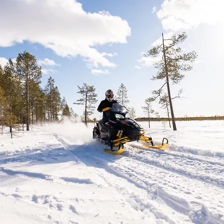 Arctic Bear - Lapland - Aurora - Sauna - Northern Lights ראנואה