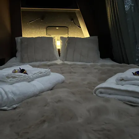 Arctic Bear - Lapland - Aurora - Sauna - Northern Lights ראנואה